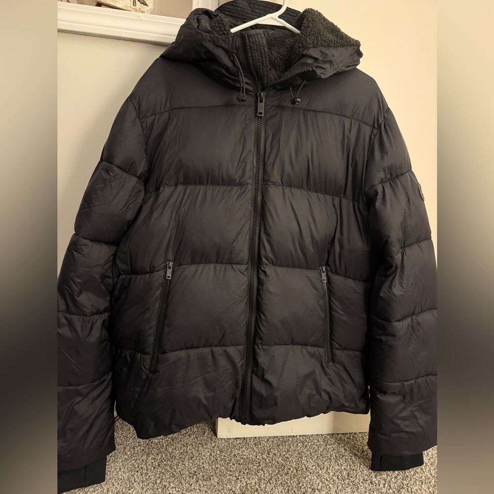 Ugg Men's Black Brayden Puffer Jacket XL - like new